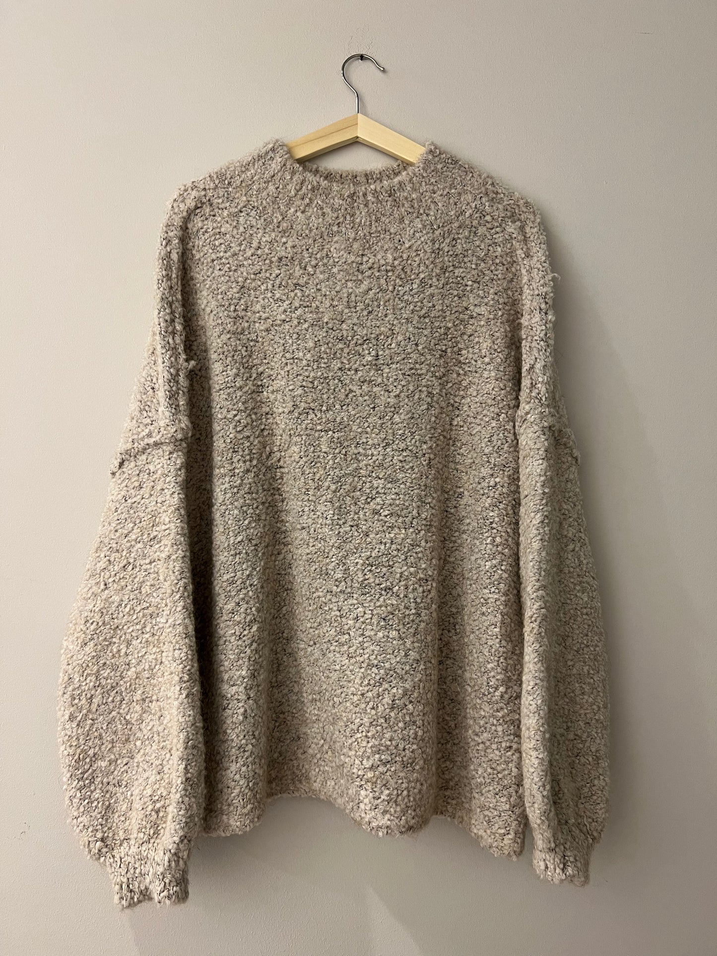 Pullover Cozy Bouclé Greige
