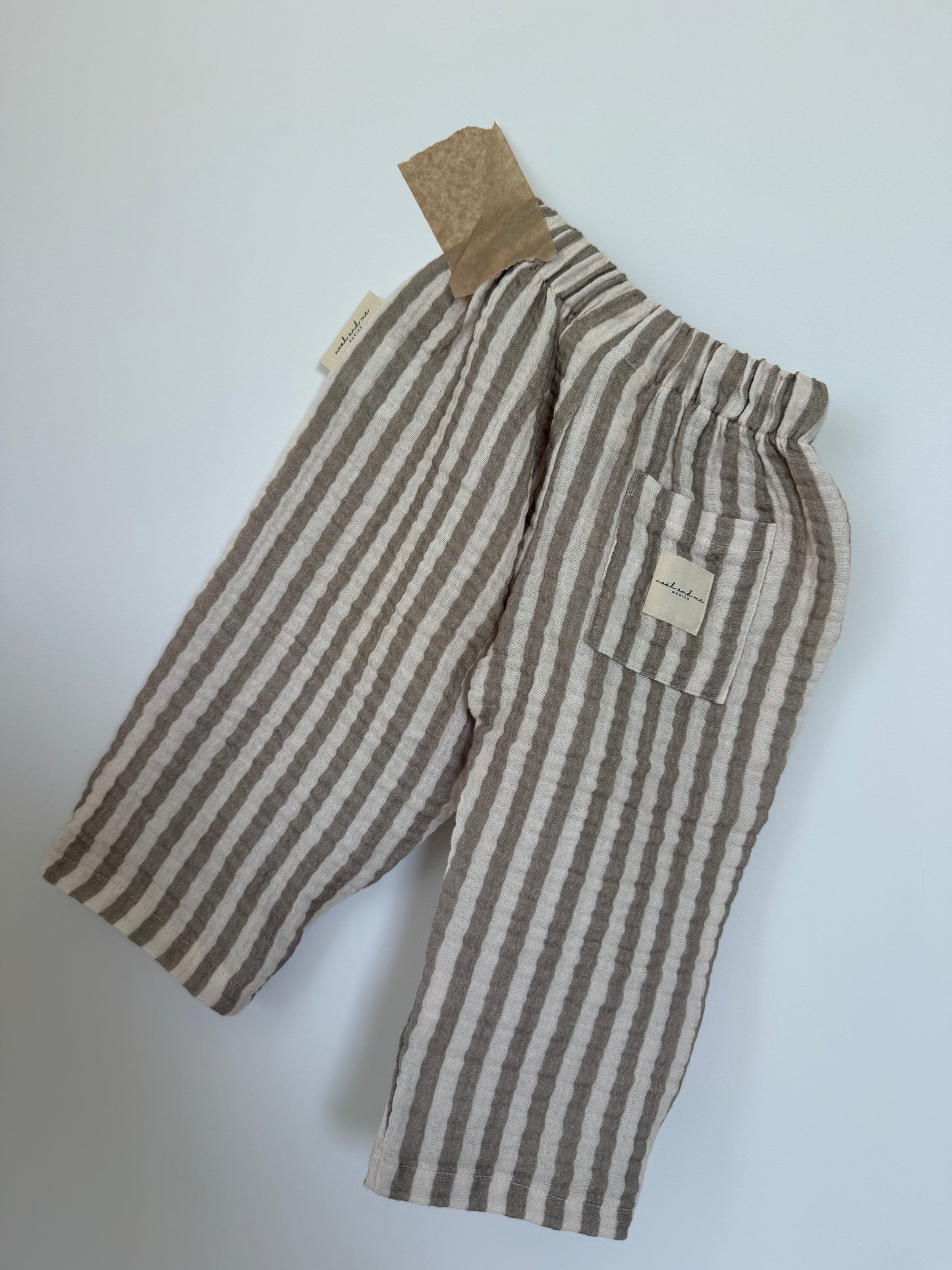 Kids Summer Musselin Pant striped