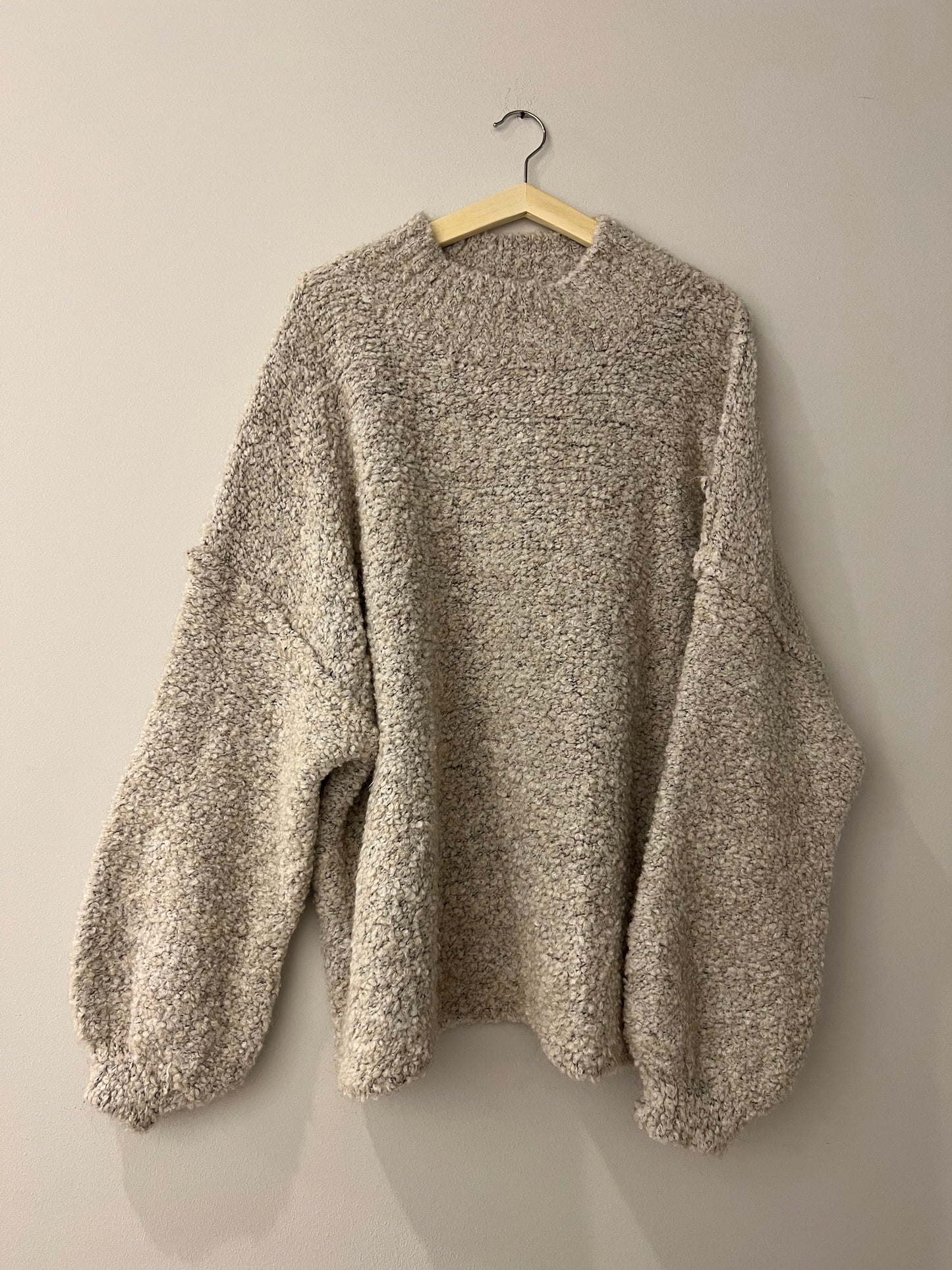 Pullover Cozy Bouclé Greige