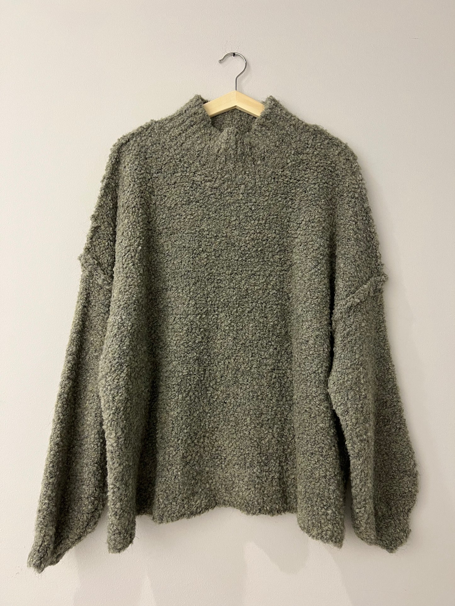 Pullover Cozy Bouclé Khaki
