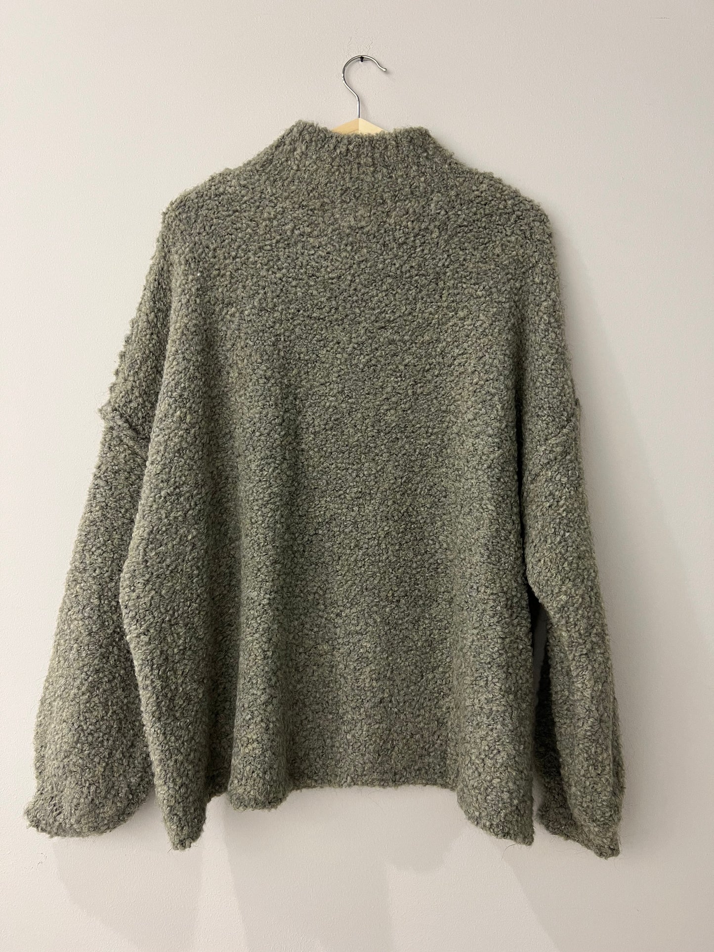 Pullover Cozy Bouclé Khaki