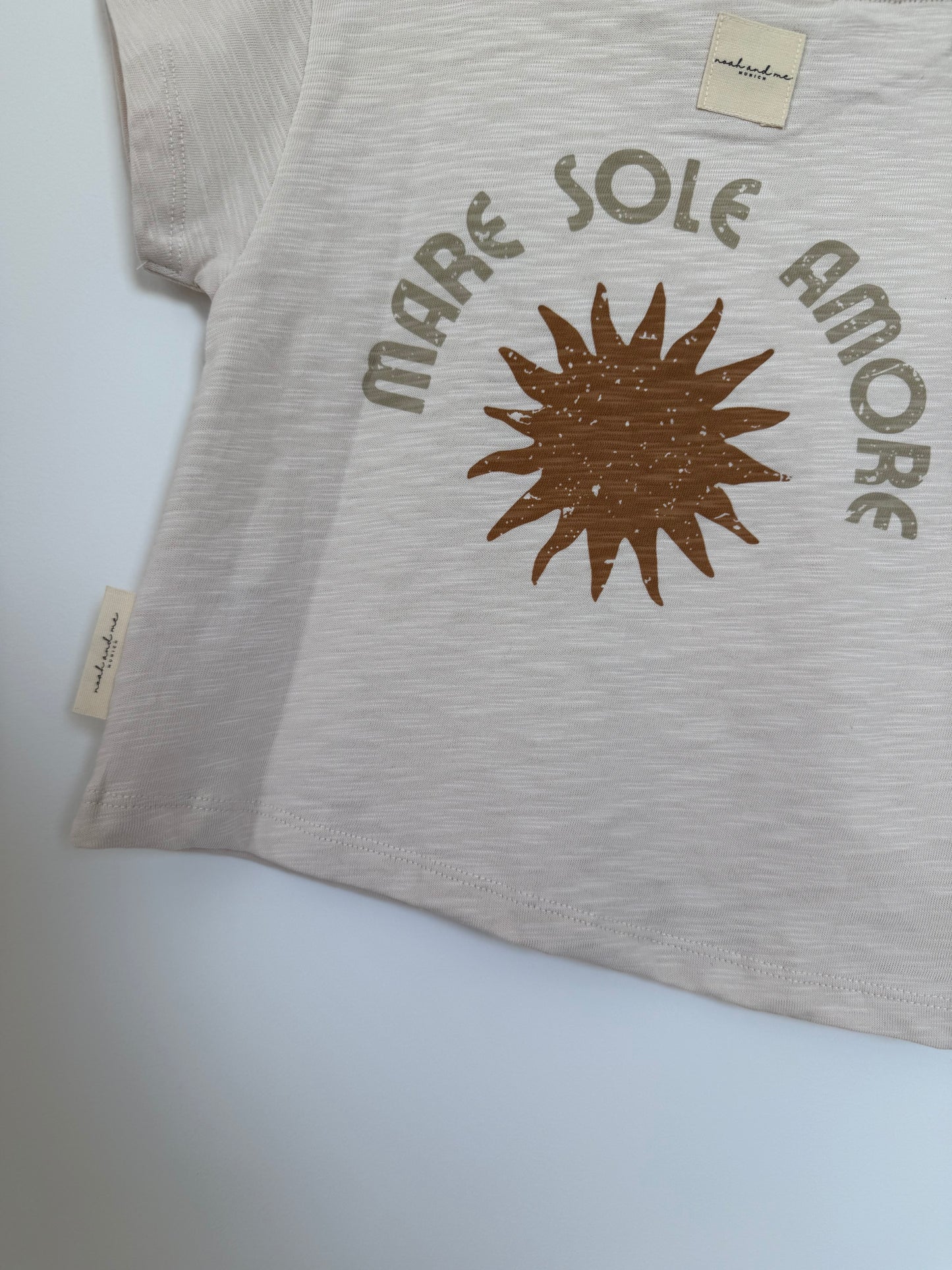 Kids Oversize T-Shirt MARE SOLE AMORE