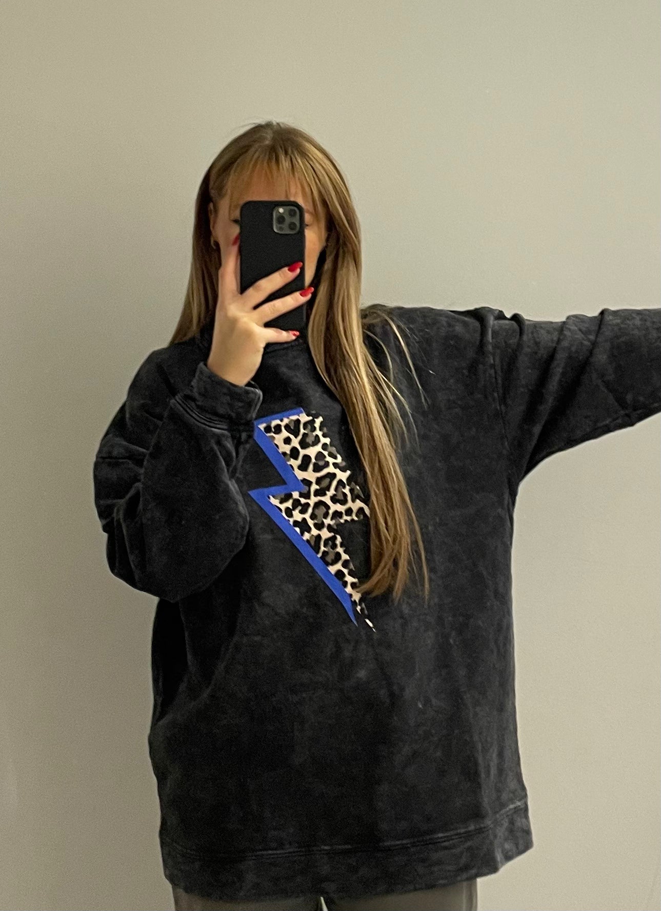 Sweatshirt Washed Grey