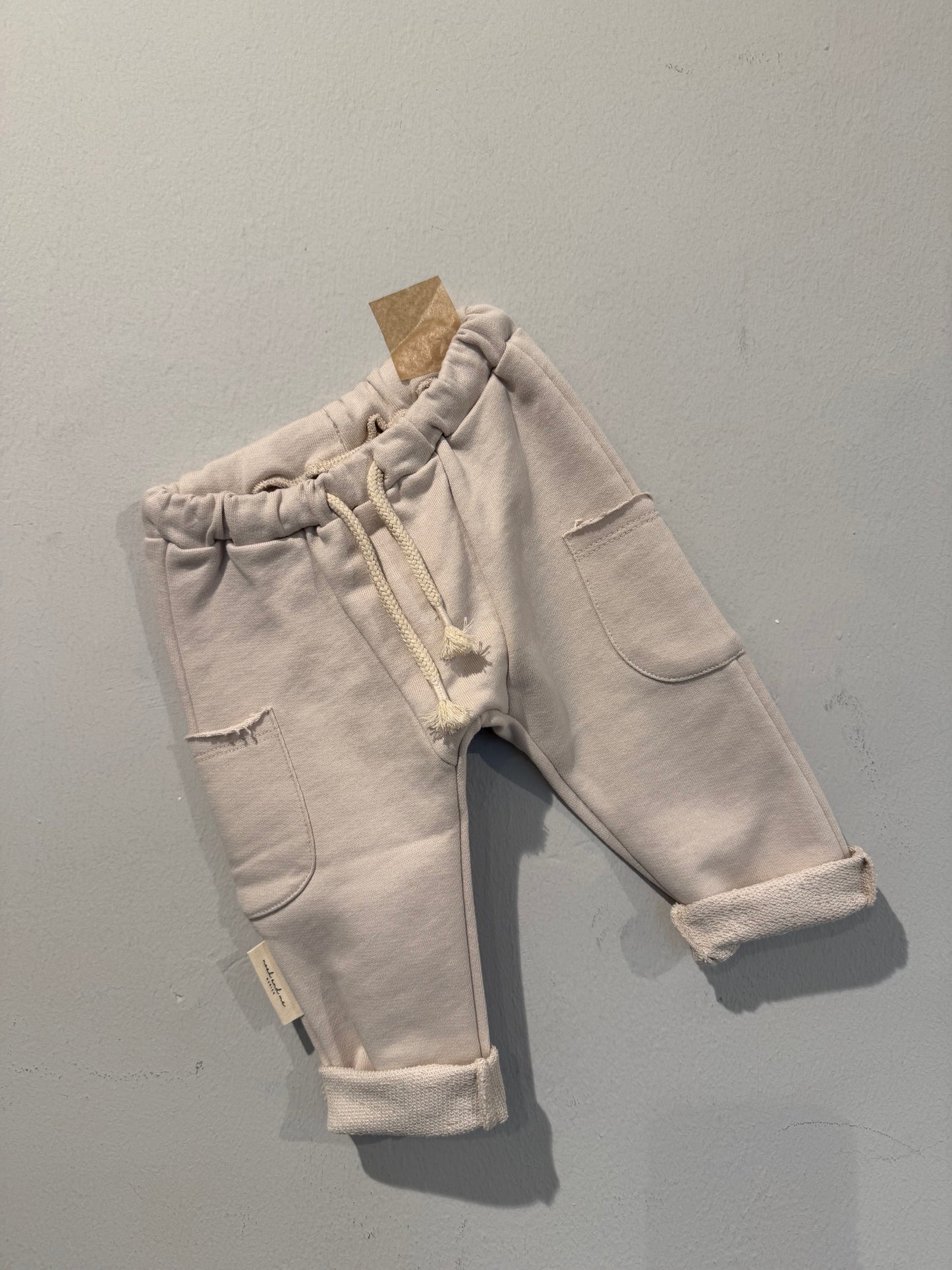 Sweat Cargo Pant light beige