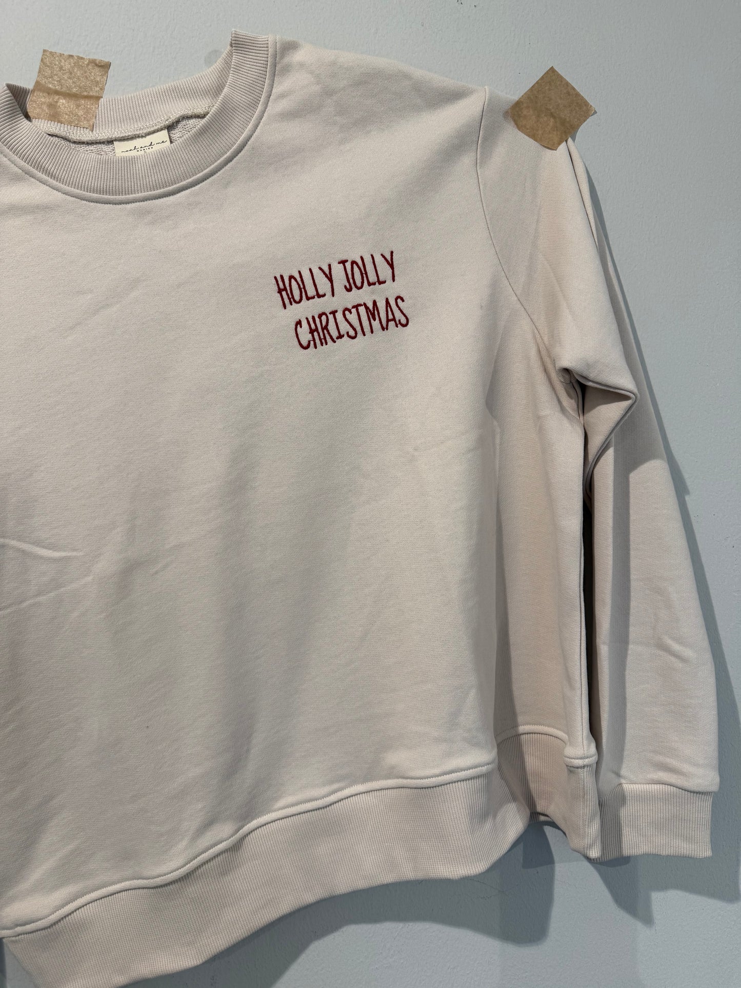 Adult Christmas HOLLY JOLLY Sweater