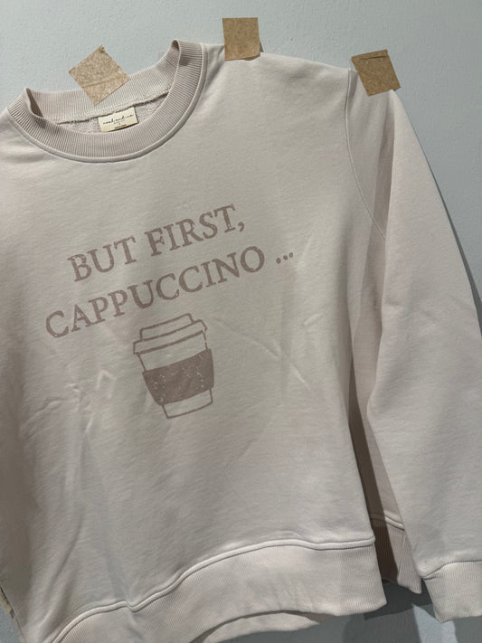 Adult Oversize Sweatshirt CAPUCCINO