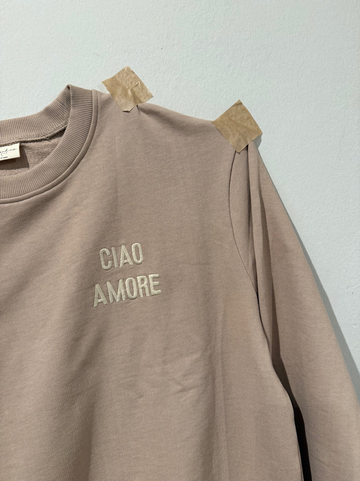 Adult Oversize Sweater CIAO AMORE