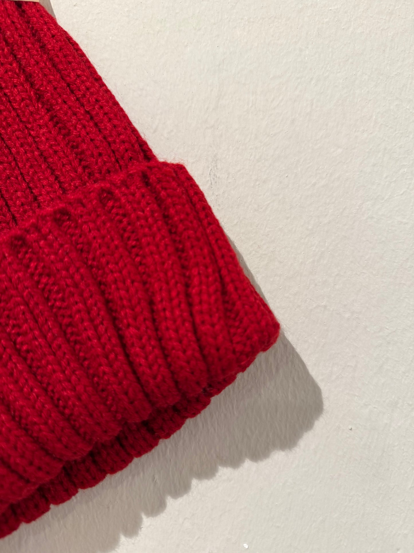 X-MAS RED Baby / Kids Knit Beanie