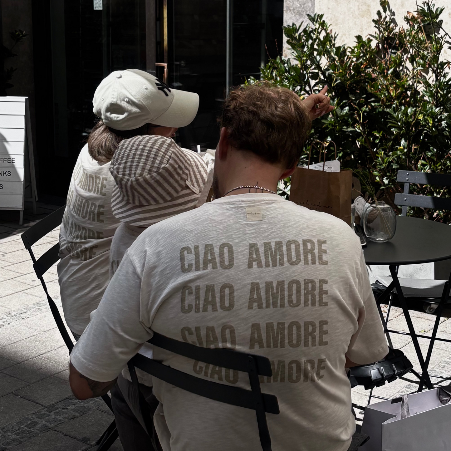 Adults Oversize T-Shirt ,,CIAO AMORE,,
