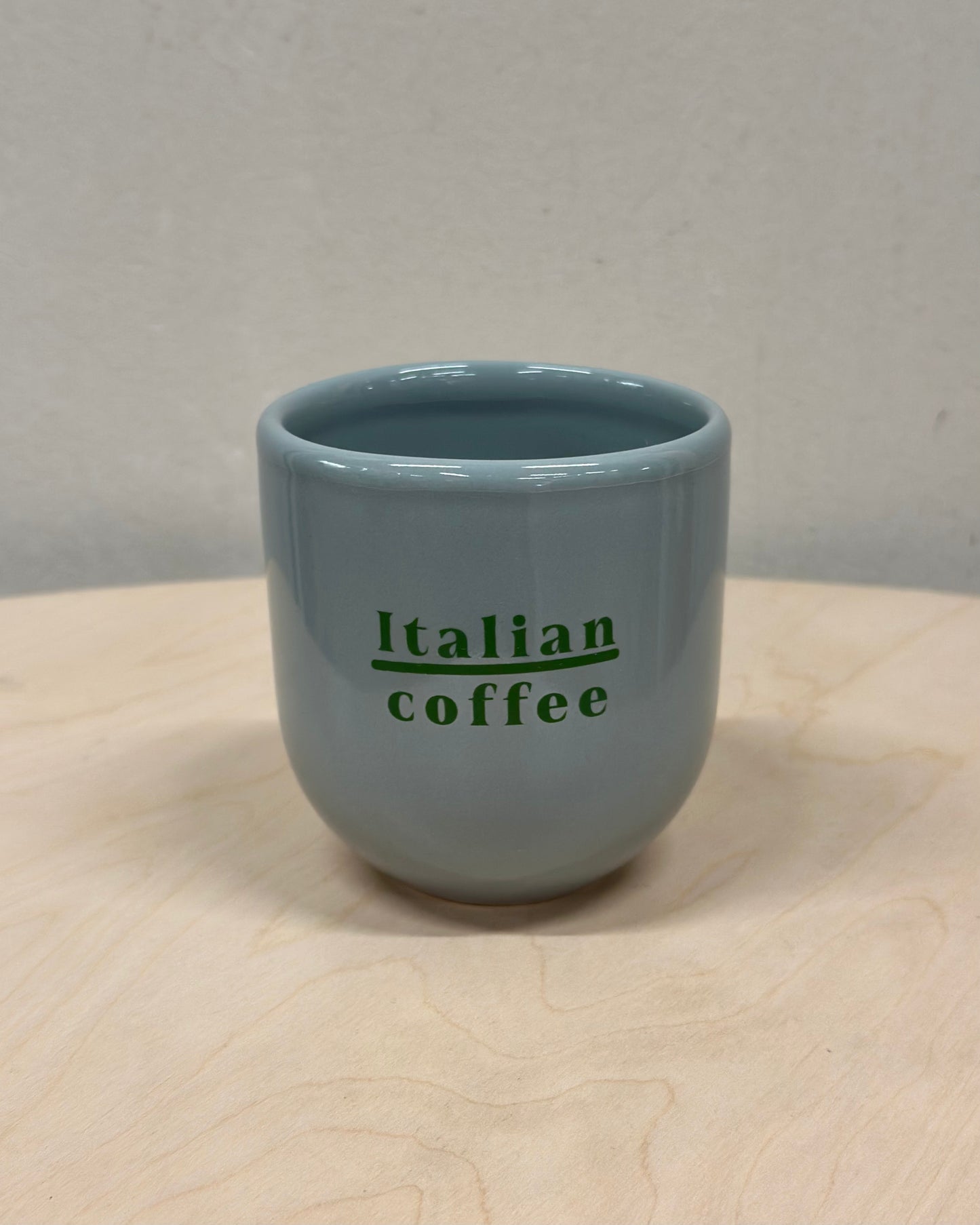 Statement Porzelanbecher "ITALIAN COFFEE"