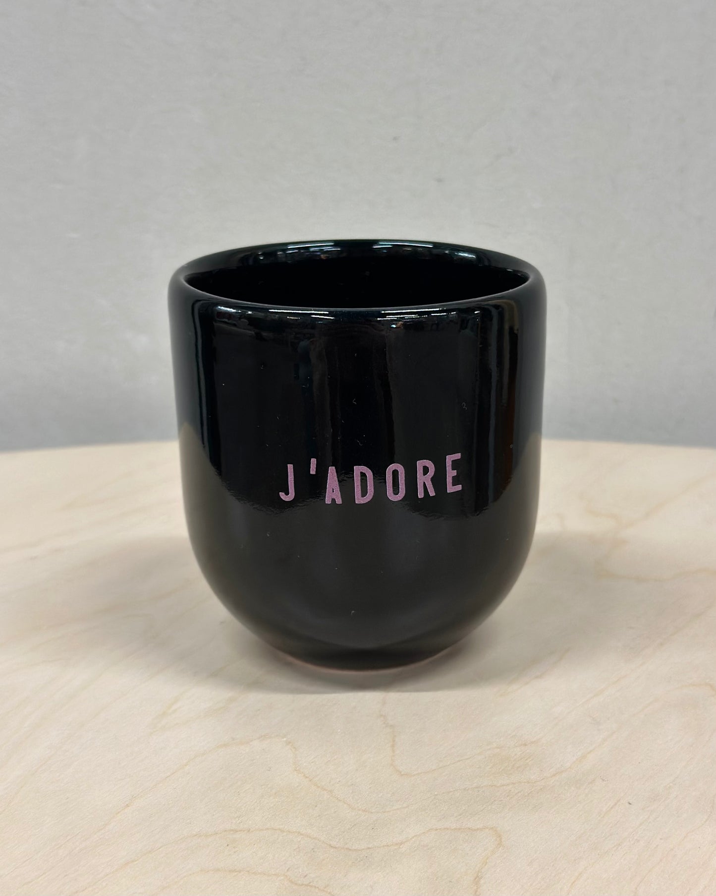 Statement Porzelanbecher "J'ADORE"