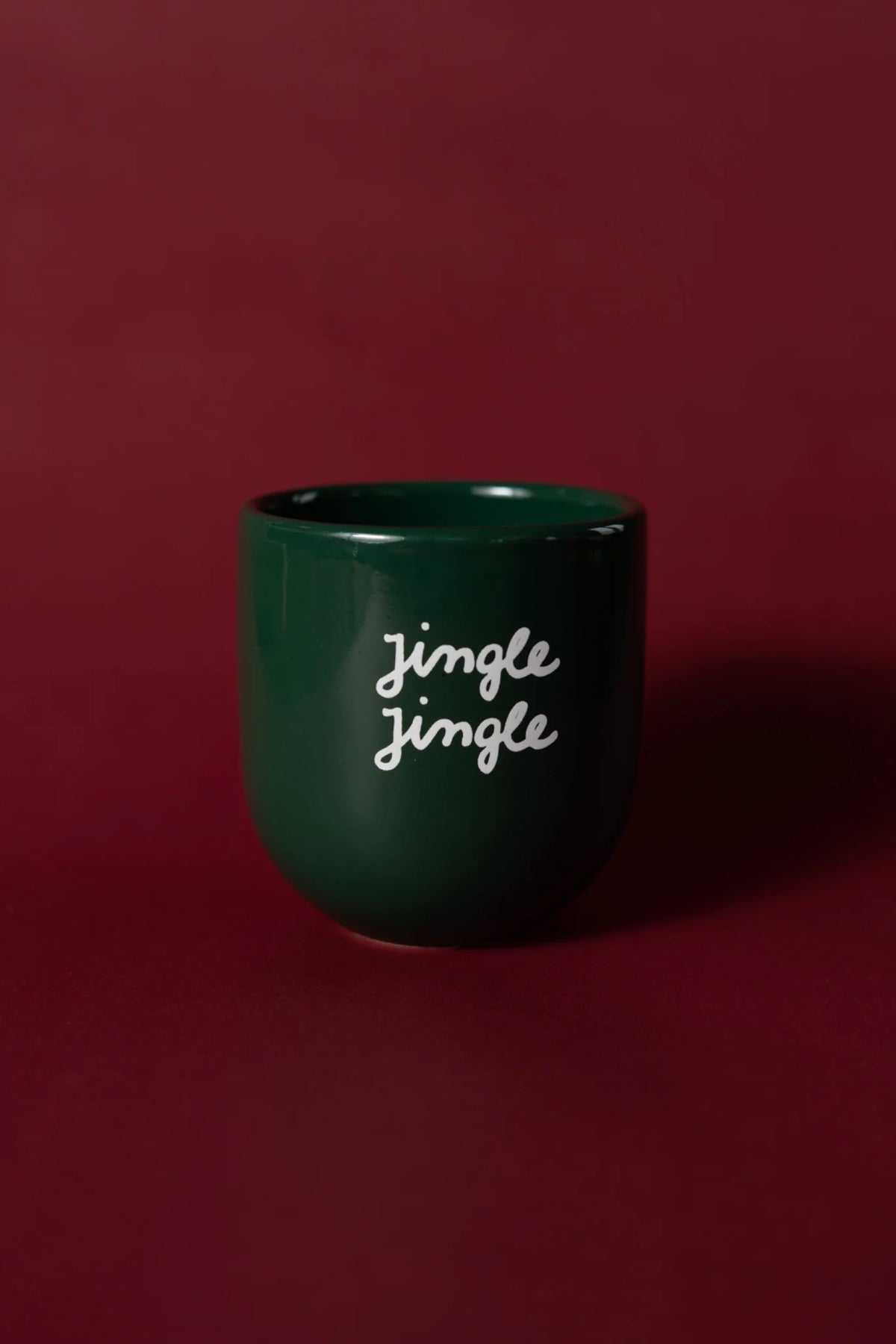 Statement Porzelanbecher "JINGLE JINGLE" (Kopie)