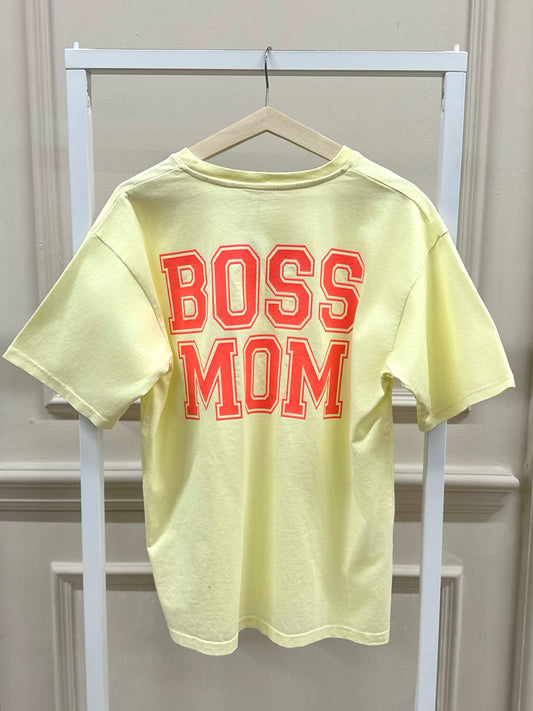 Boss Mom T-Shirt in Geld