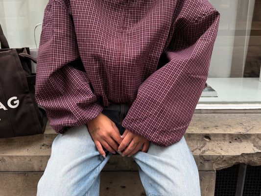 KARO OVERSIZE JACKE