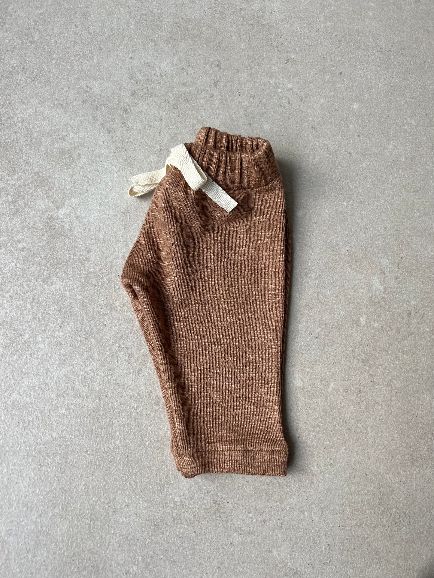 LEGGINGS BROWN MELANGE