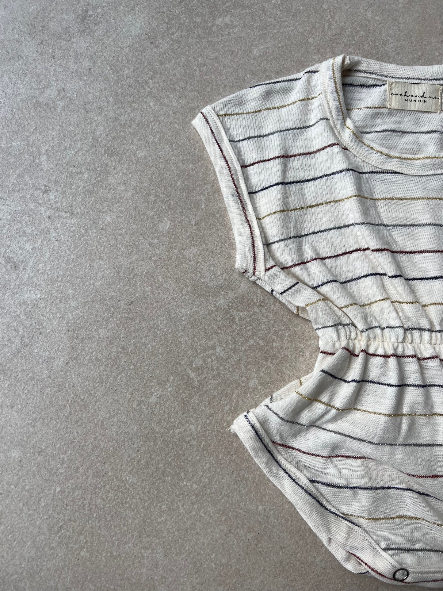 STRIPED ROMPER