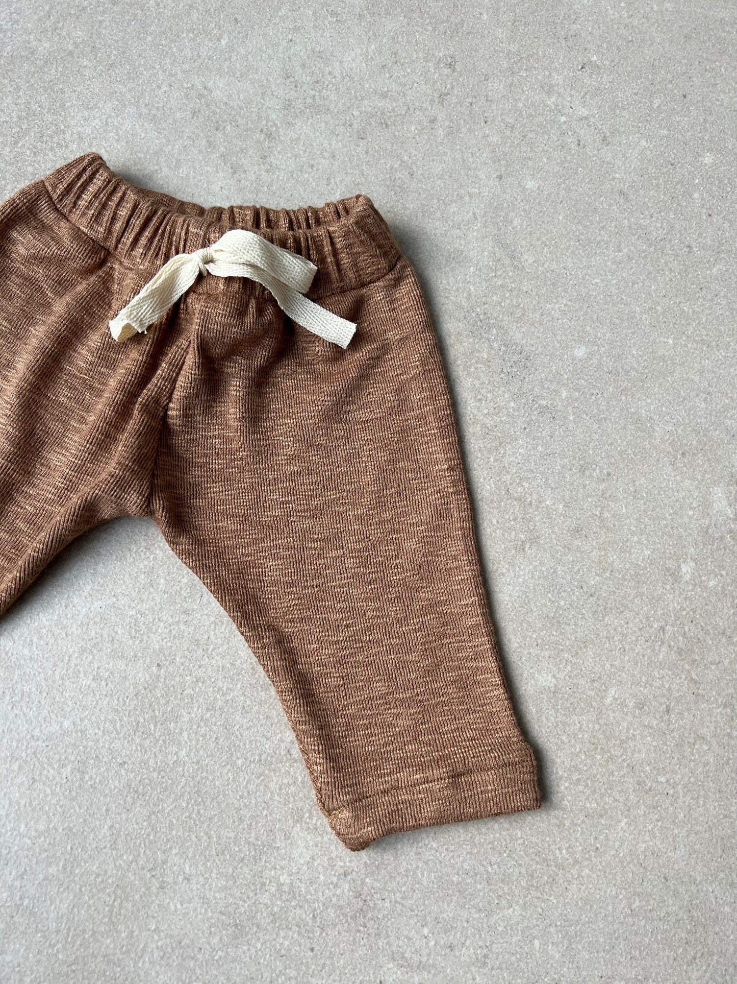 LEGGINGS BROWN MELANGE