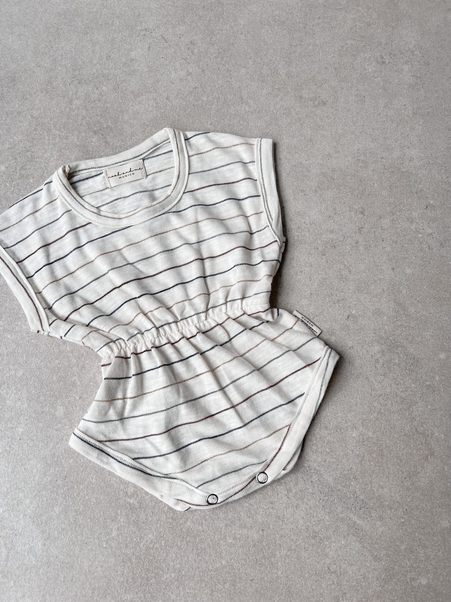STRIPED ROMPER
