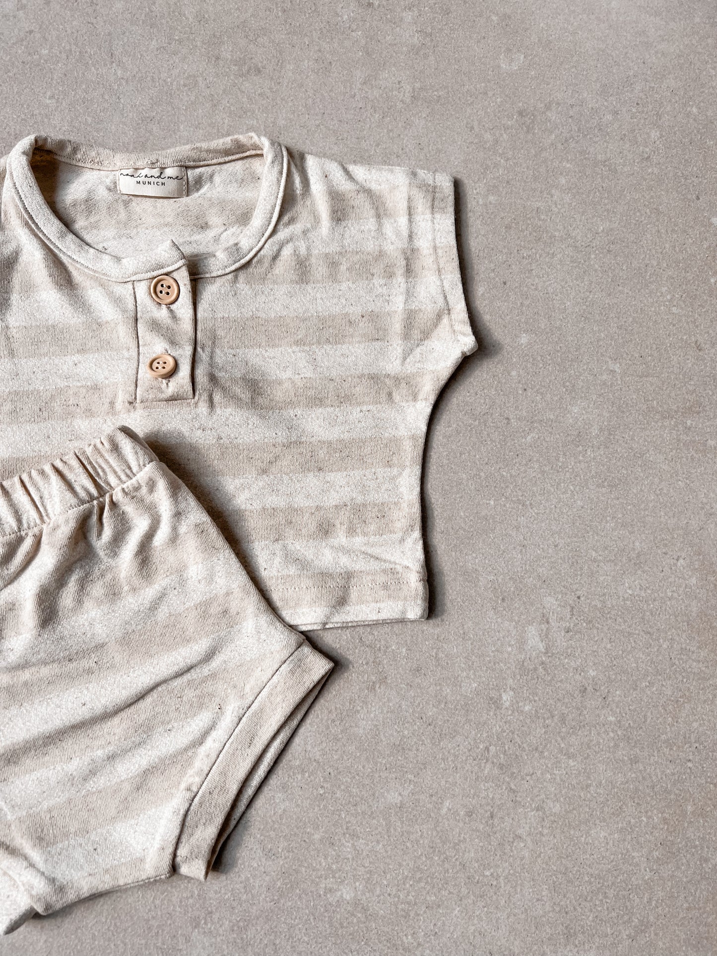 COTTON STRIPED SET