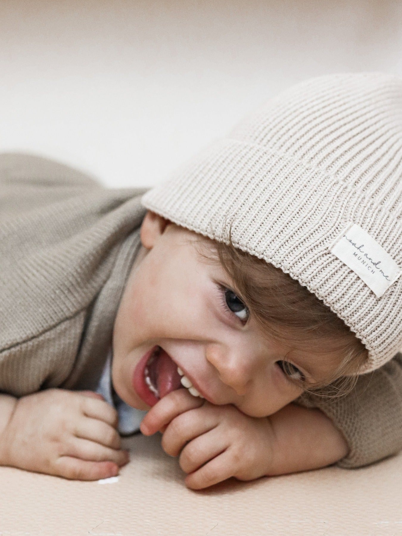 COTTON KNIT BEANIE „PURE“