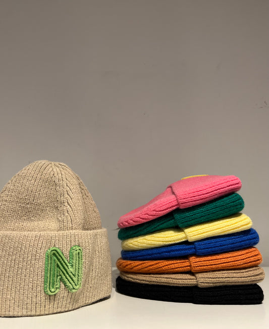 Beanie Mütze „N“