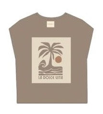 Kids Oversize Shirt LA DOLCE VITA