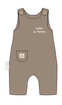 Kids Summer Overall CIAO A TUTTI