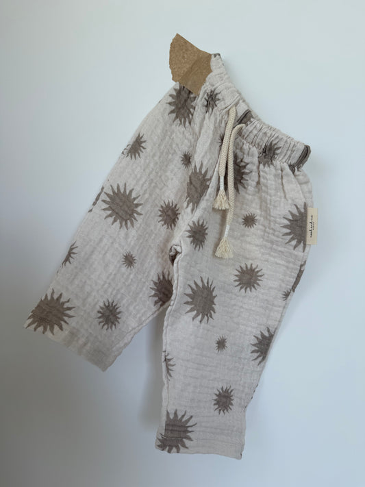 Kids Summer Musselin Pant Boho Sun
