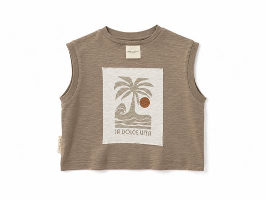 Kids Oversize Shirt LA DOLCE VITA