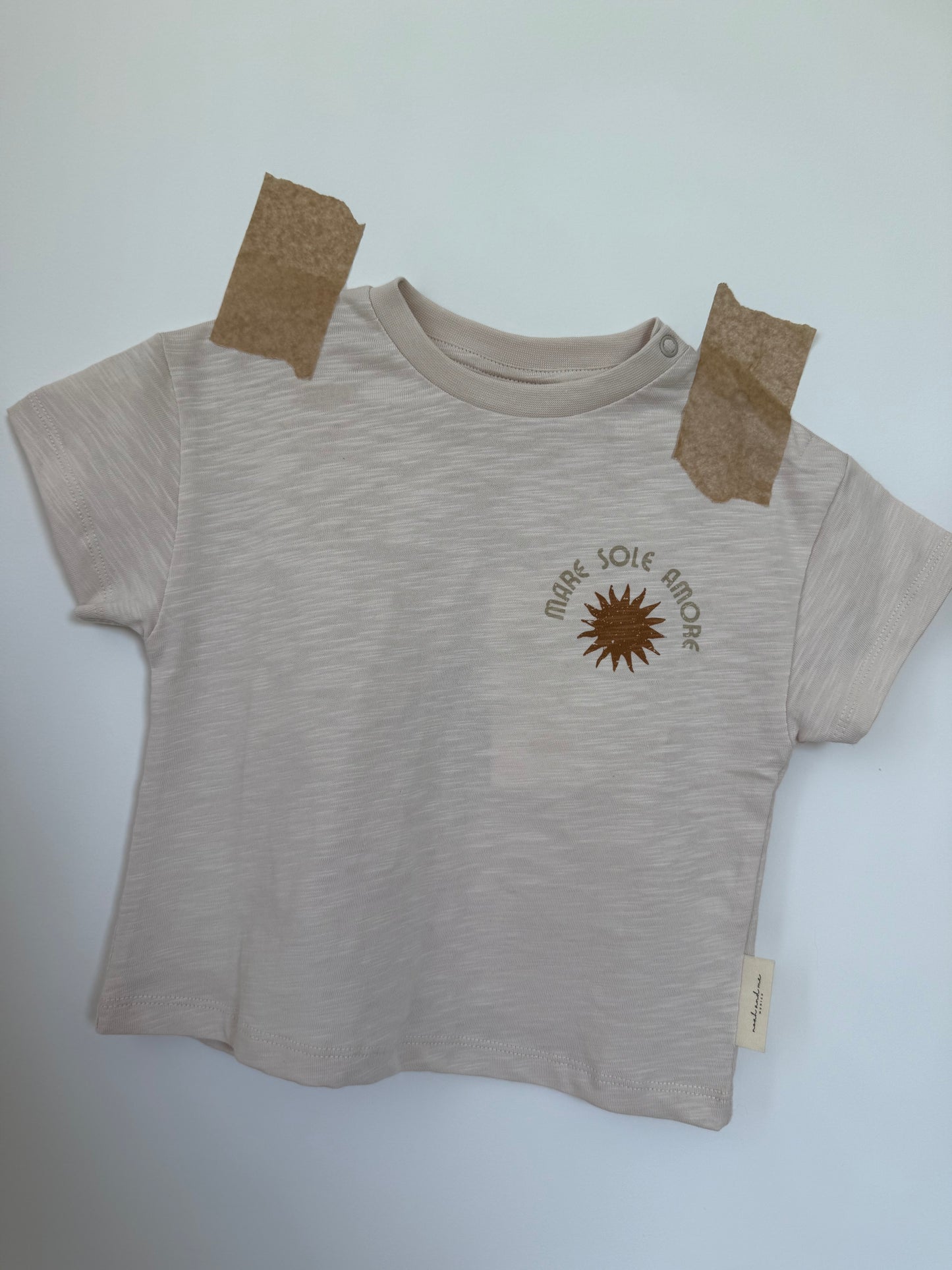 Kids Oversize T-Shirt MARE SOLE AMORE