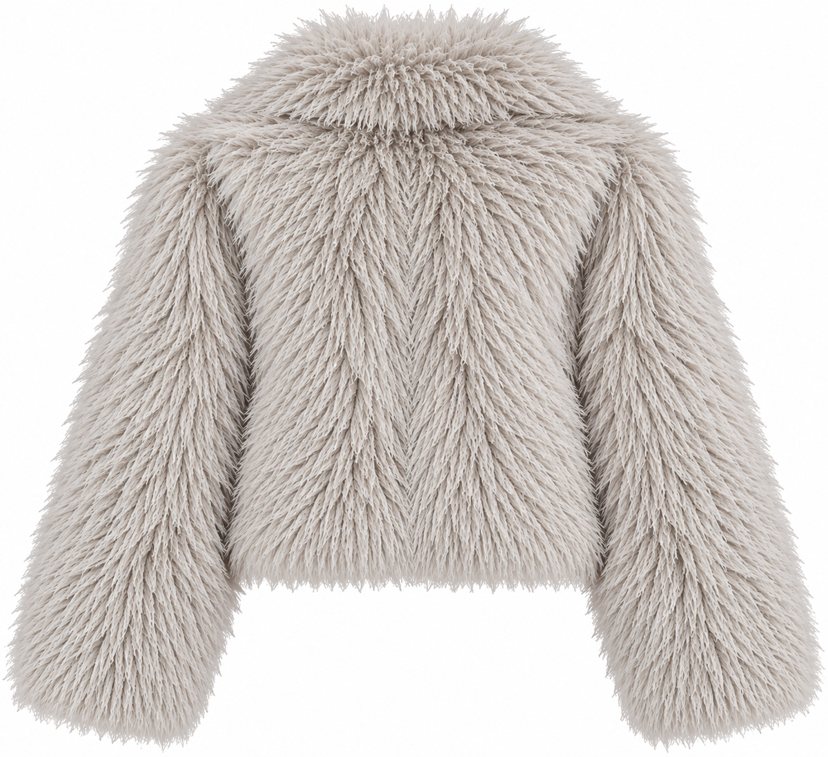 FAKE FUR JACKET BEIGE