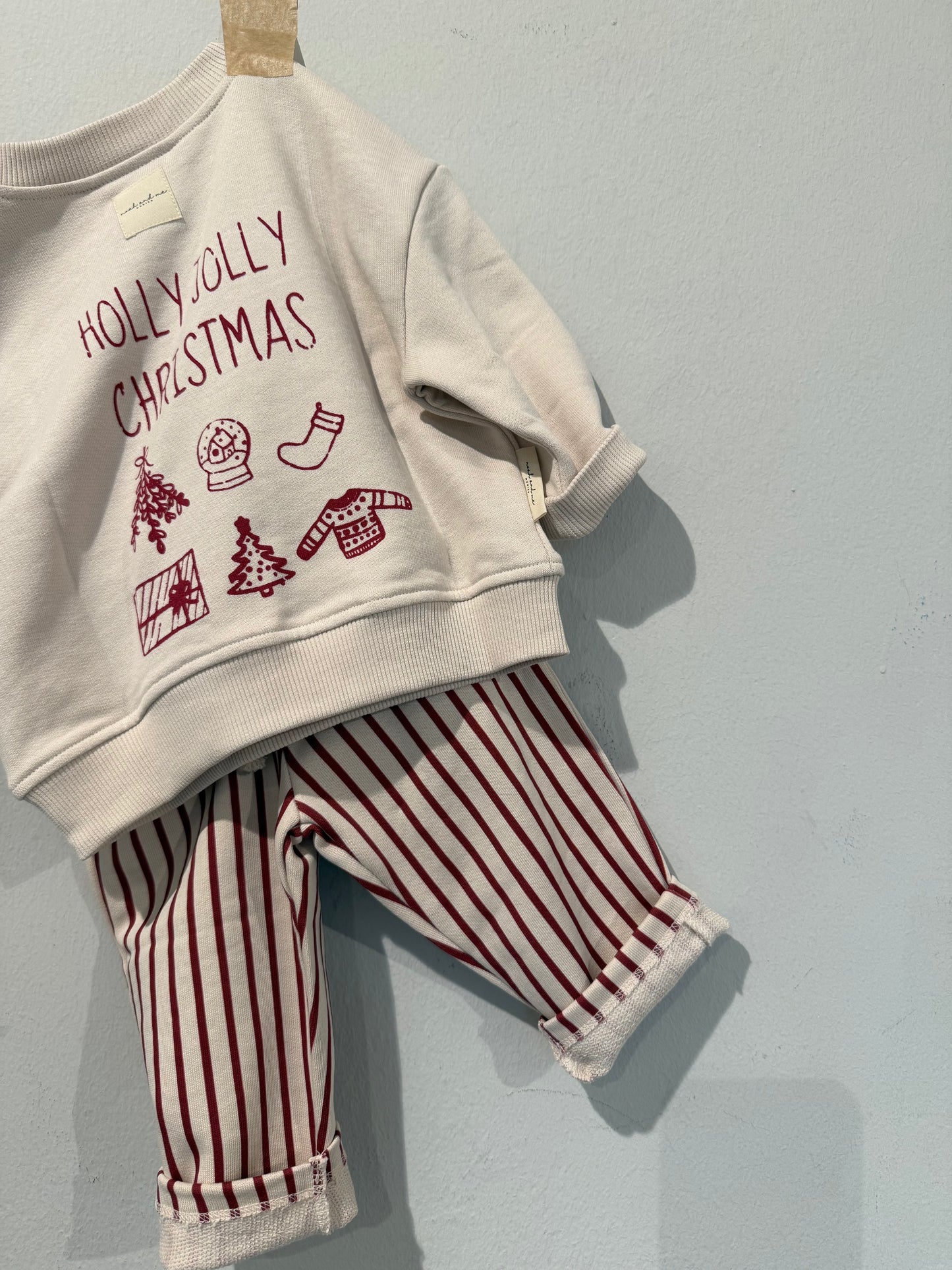 Kids Christmas HOLLY JOLLY Sweater