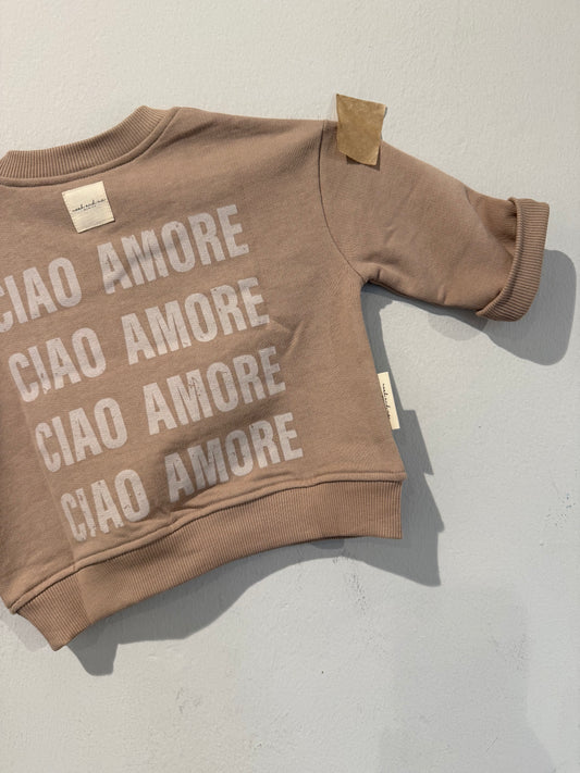 Kids Oversize Sweater CIAO AMORE