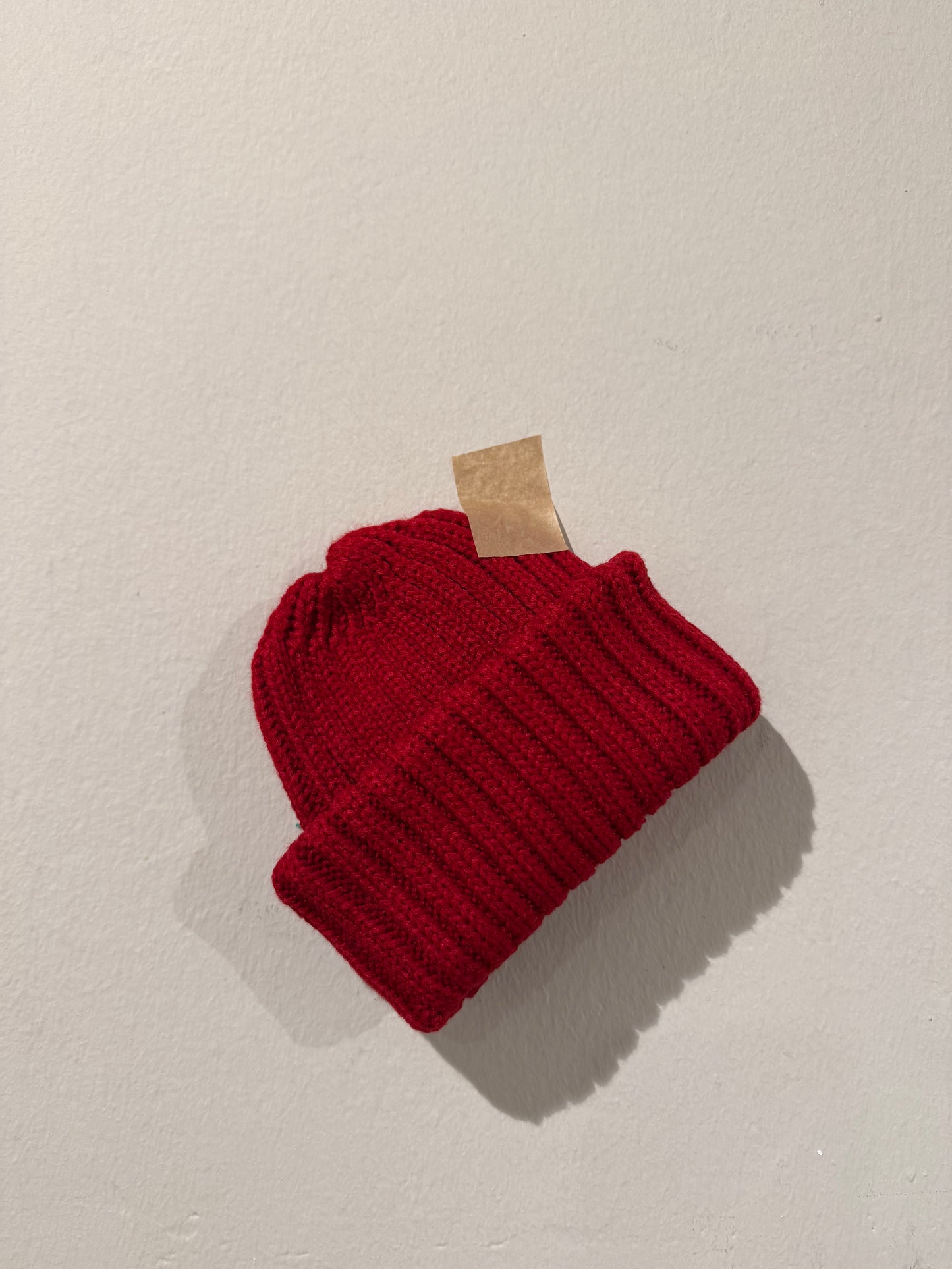 X-MAS RED Baby / Kids Knit Beanie