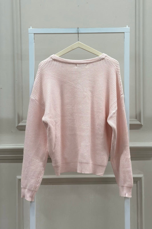 Rosa Cardigan „Self Love Club“