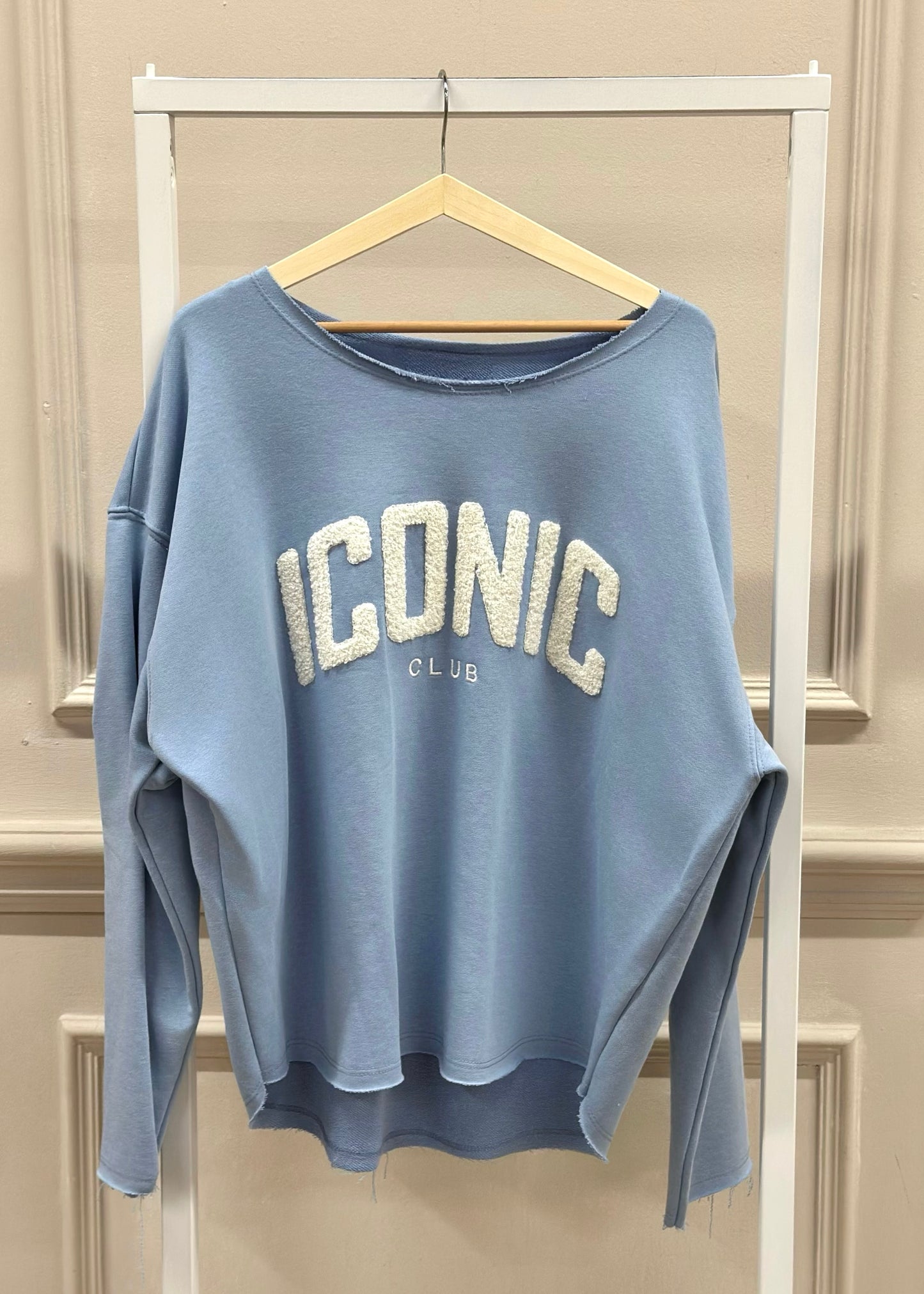 Iconic Club Sweatshirt in Blau