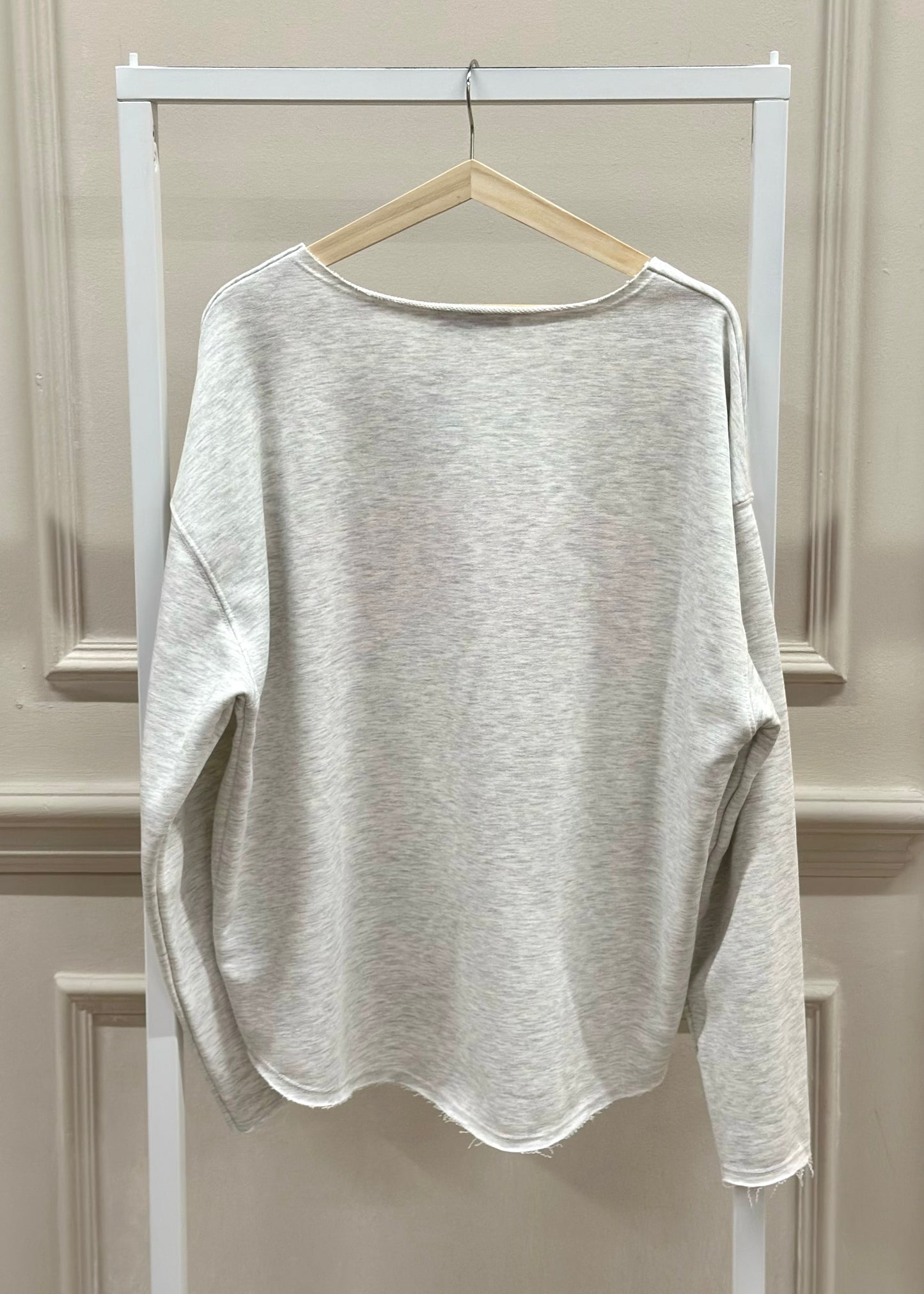 Iconic Club Sweatshirt in Grau