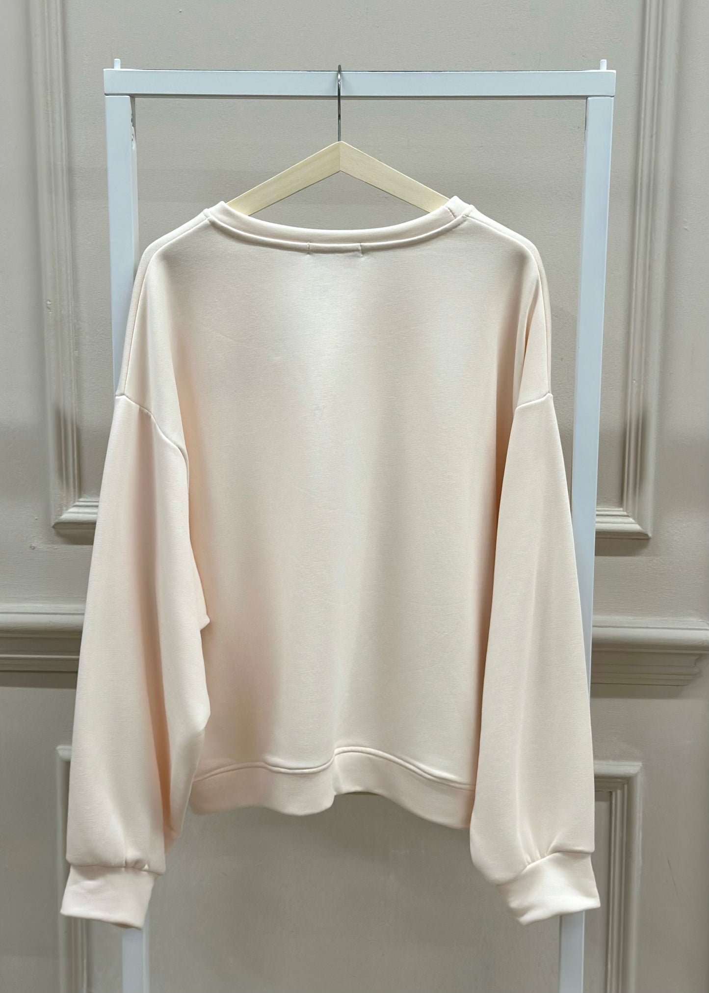 Life is Good Sweatshirt in Beige