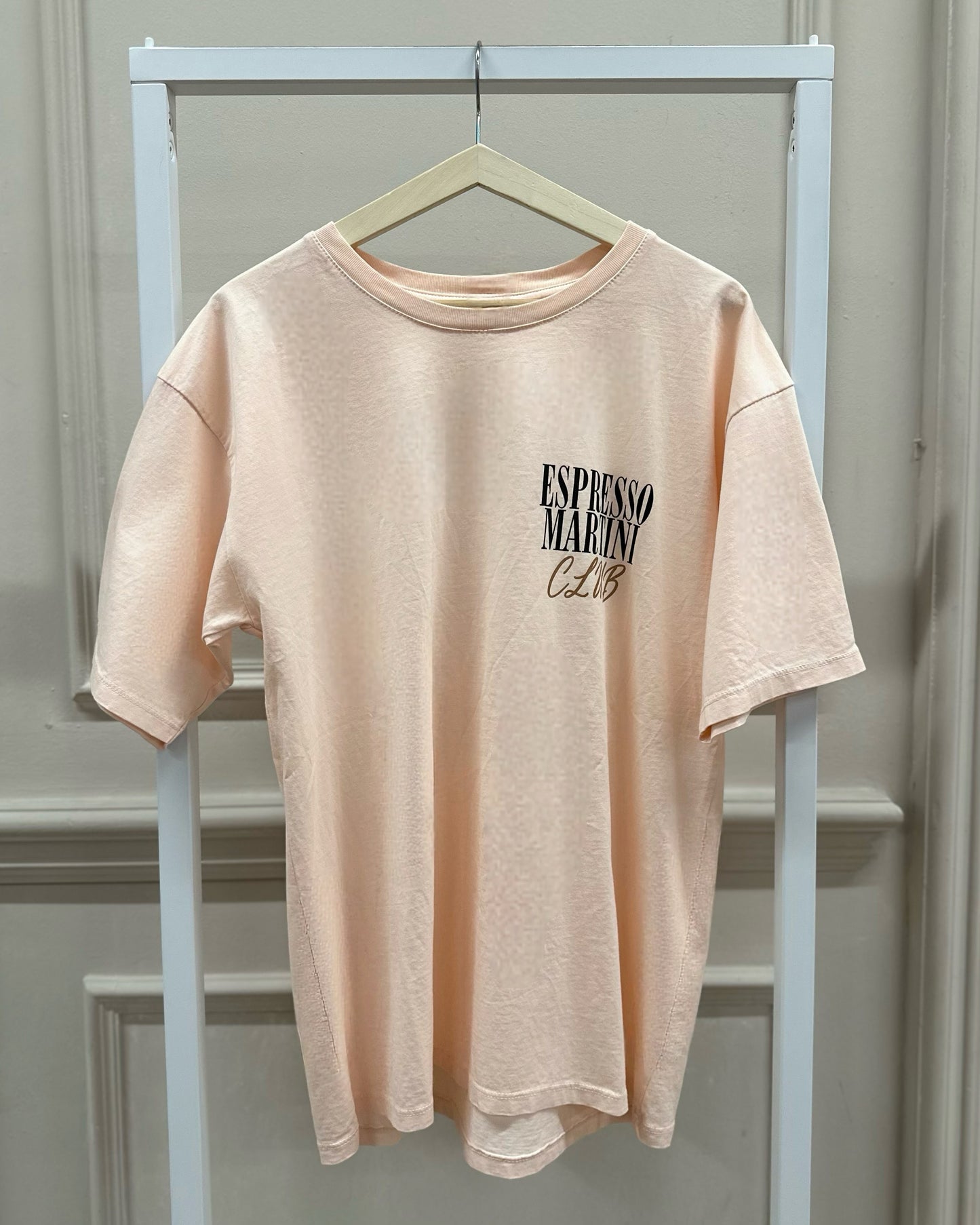 Espresso Martini T-Shirt in Apricot
