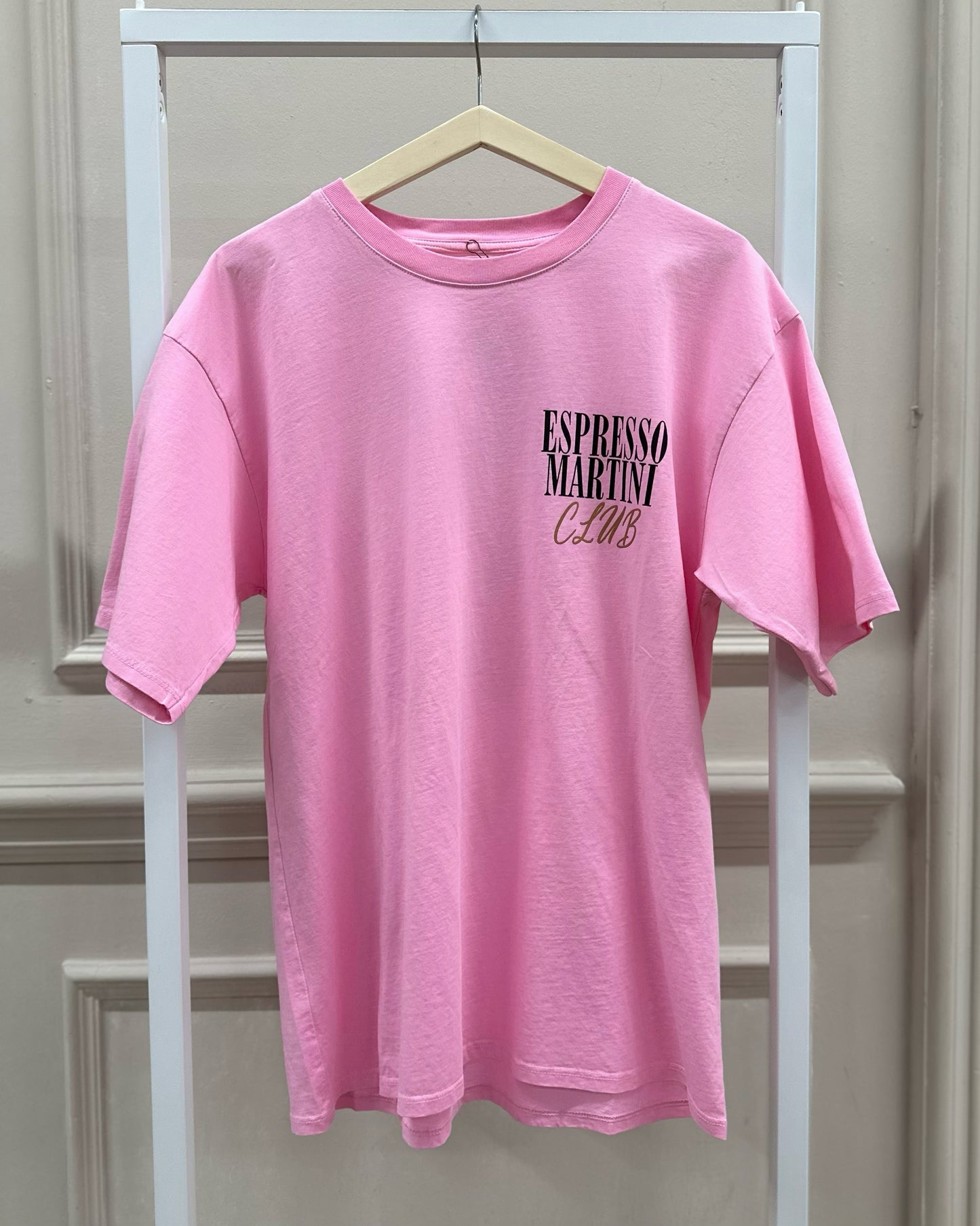 Espresso Martini T-Shirt in Rosa