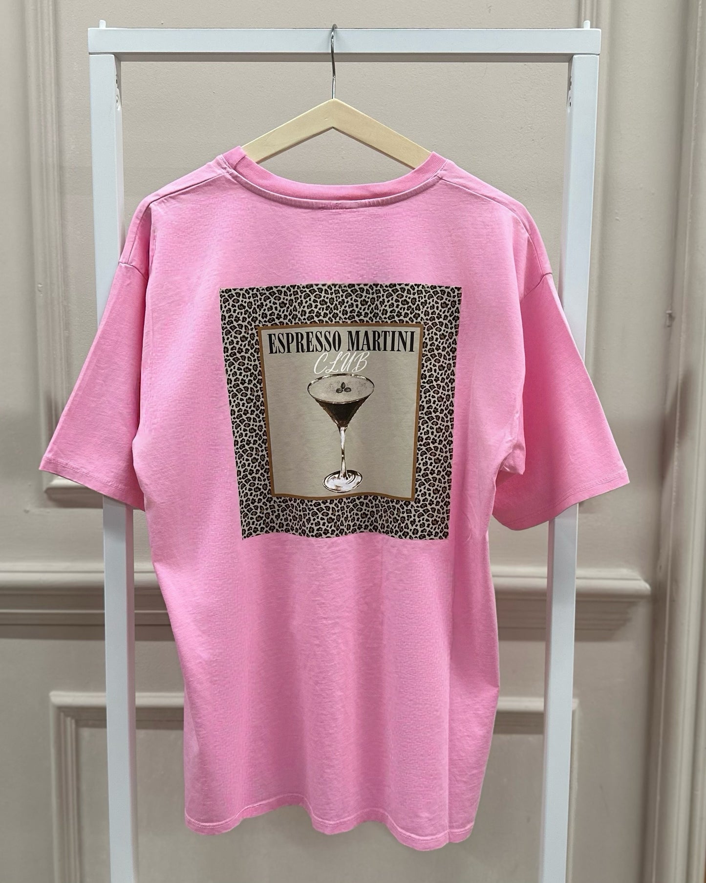 Espresso Martini T-Shirt in Rosa