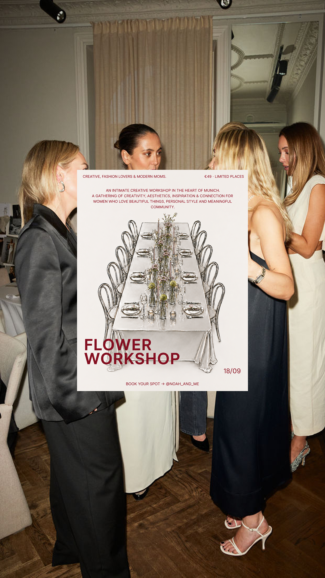 FLOWER WORKSHOP · 18/09