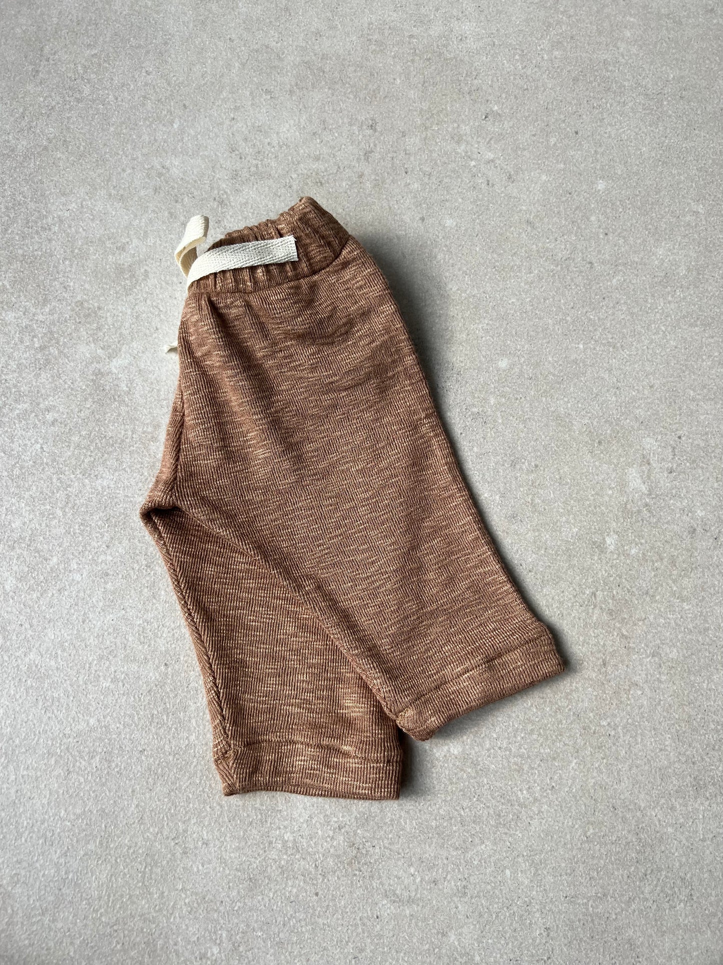 LEGGINGS BROWN MELANGE