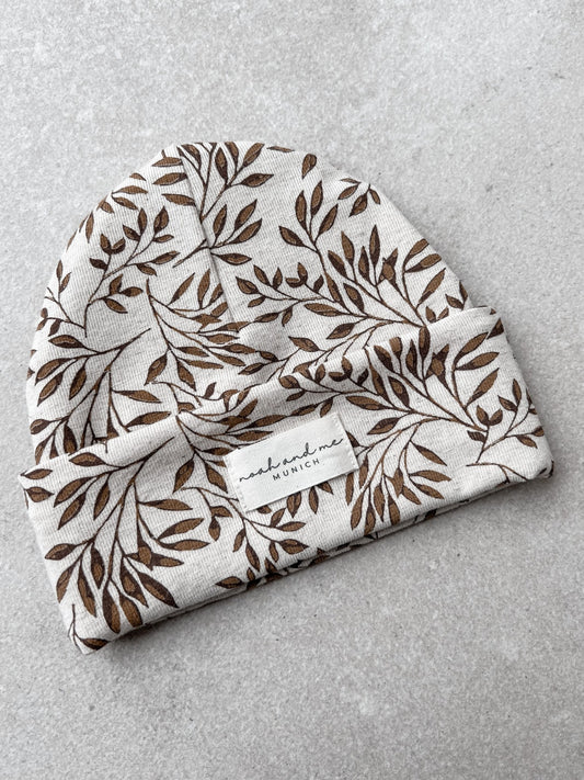 JERSEY-BEANIE-LEAVES-NATUR-NOAHANDME