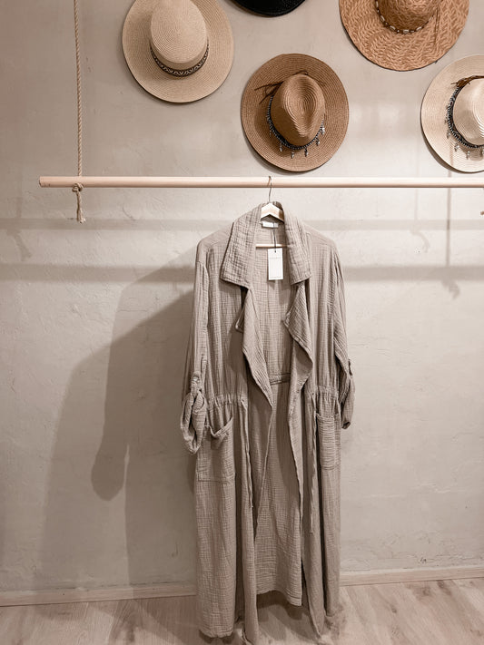 Musselin Mantel “IBIZA”